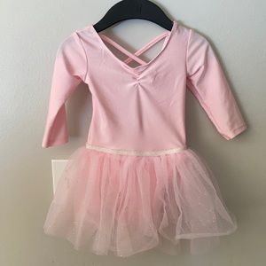 Pink leotard with tutu new with tags